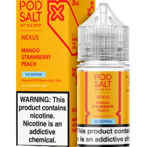 Pod Salt Mango Strawberry Peach Likit