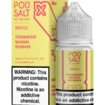Pod Salt Strawberry Banana Rhubarb Likit