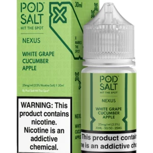 Pod Salt White Grape Cucumber Apple Likit