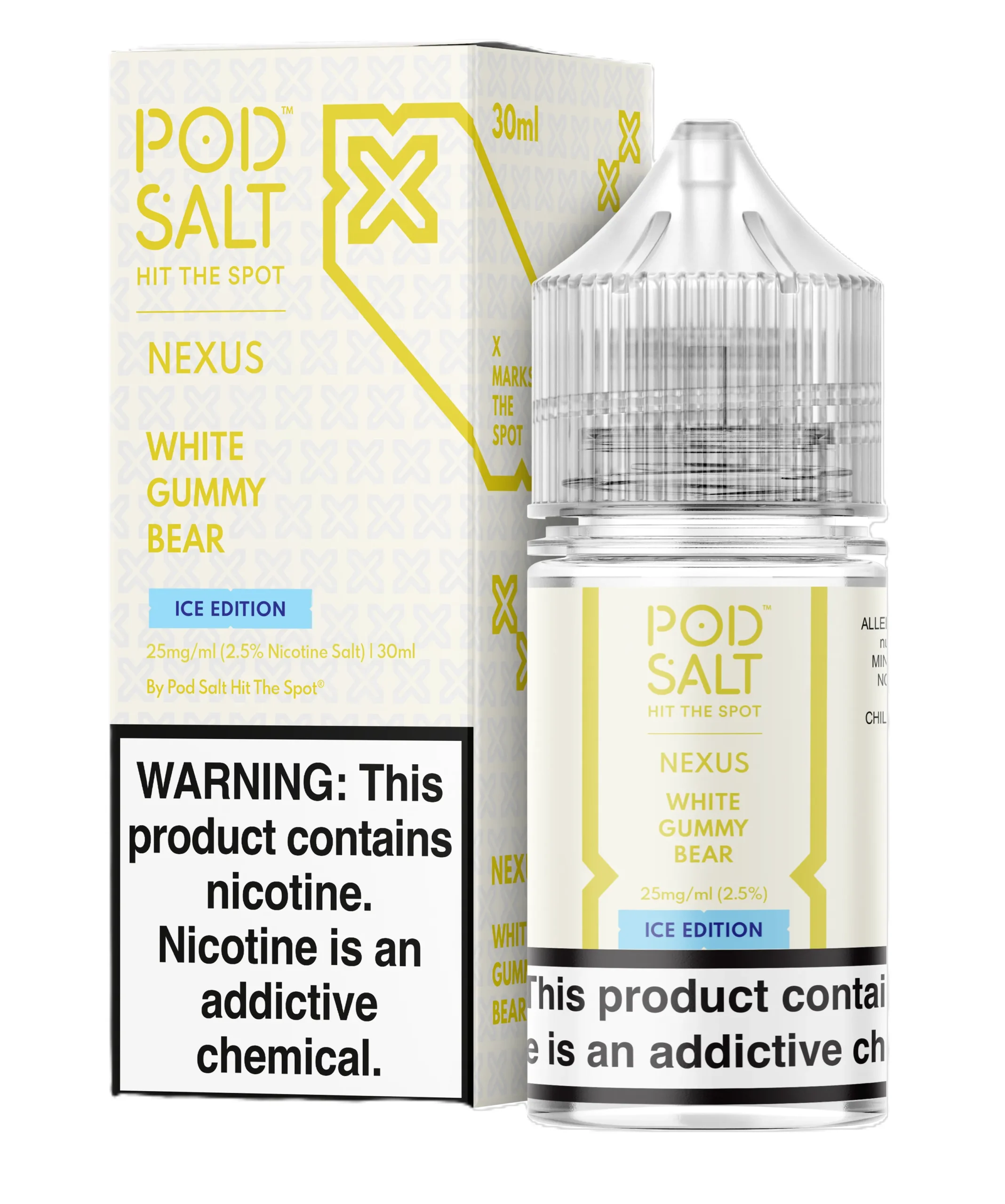 Pod Salt White Gummy Bear Likit