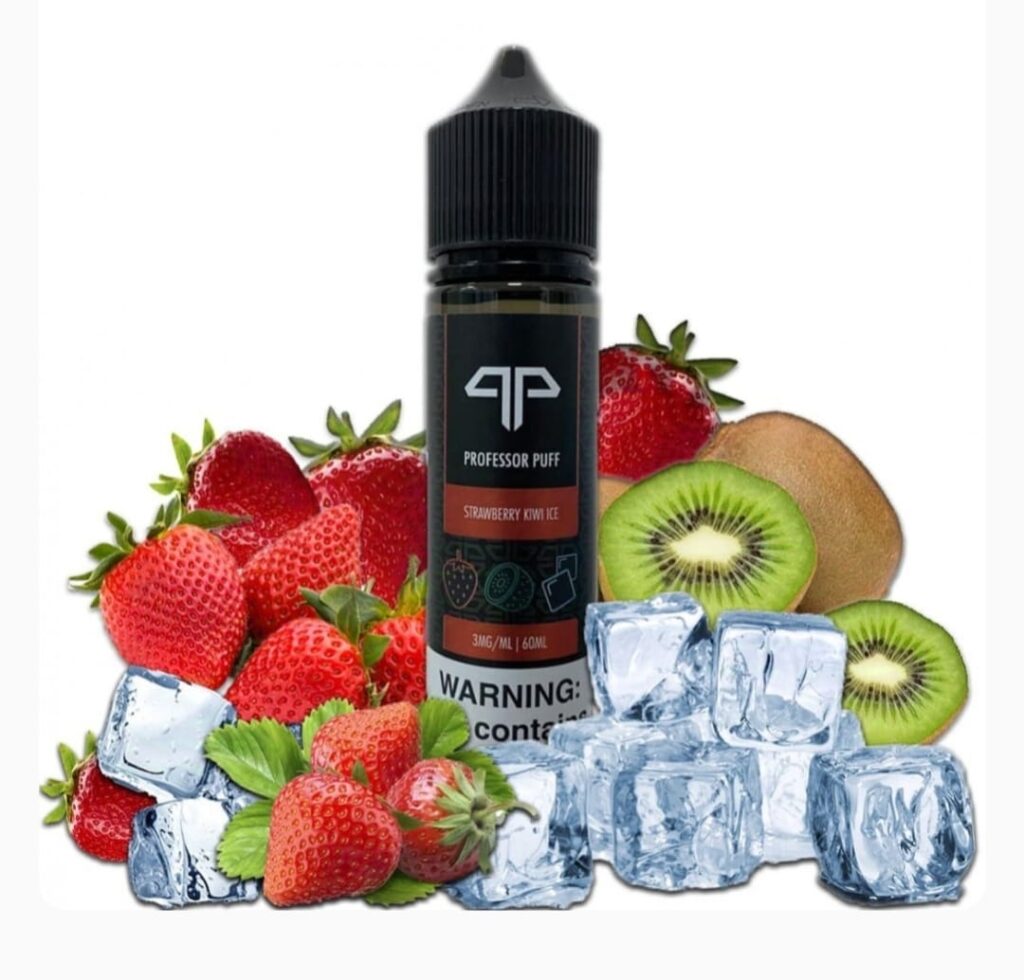 Profossor Puff Strawberry Kiwi Ice Likit Premium 60ml