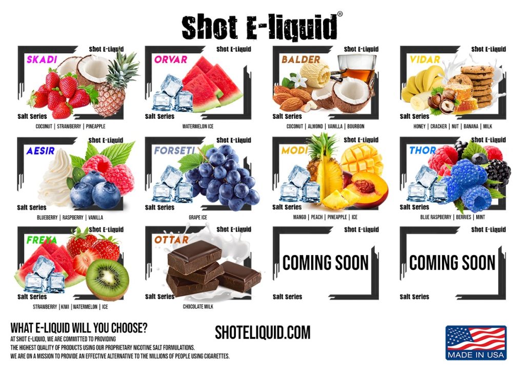 Shot Utgard Salt Likit Premium 30ml