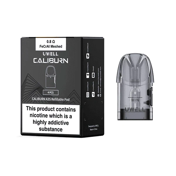 Uwell Caliburn A3S Kartuş 0.8 Ohm