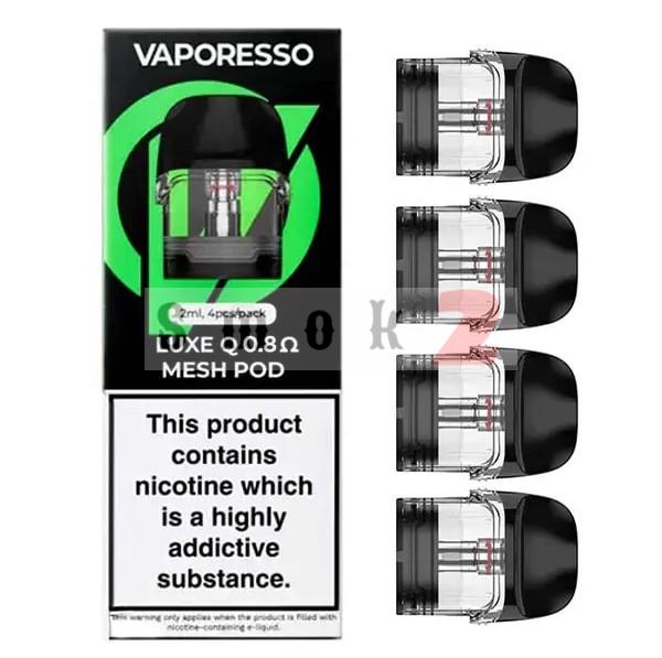 Vaporesso Lüxe Q Kartuş Kutu İçeriği 4 lü