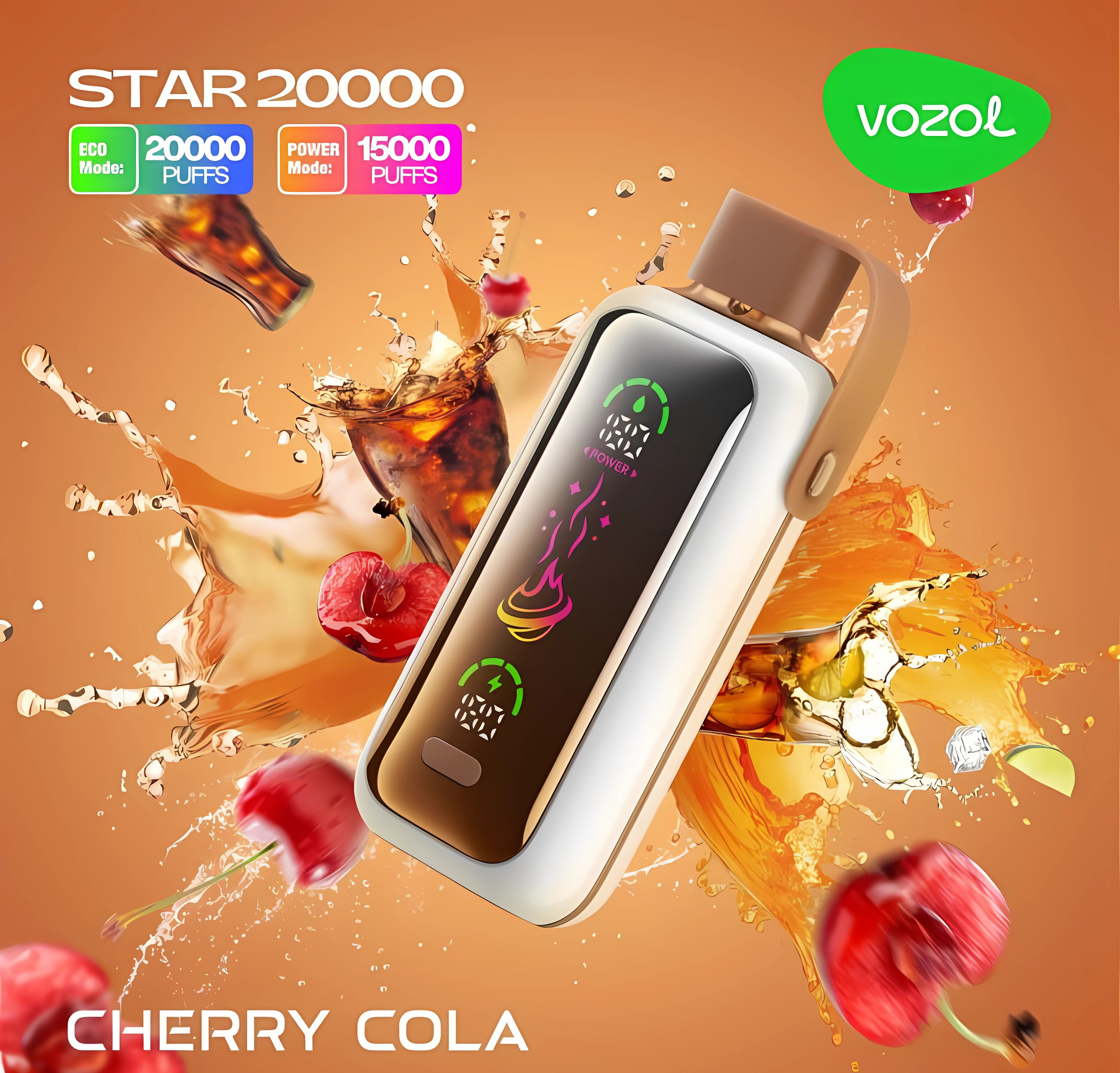 Vozol Star 20000 CHERRY COLA