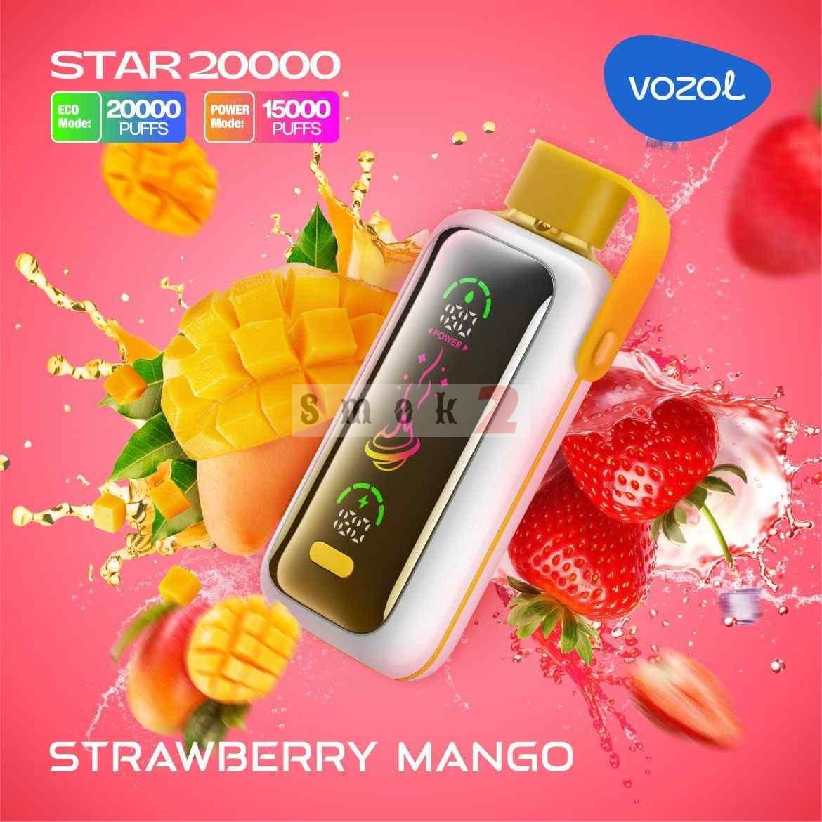Vozol Star 20000 STRAWBERRY MANGO