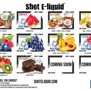 Shot Vidar Salt Likit Premium 30ml