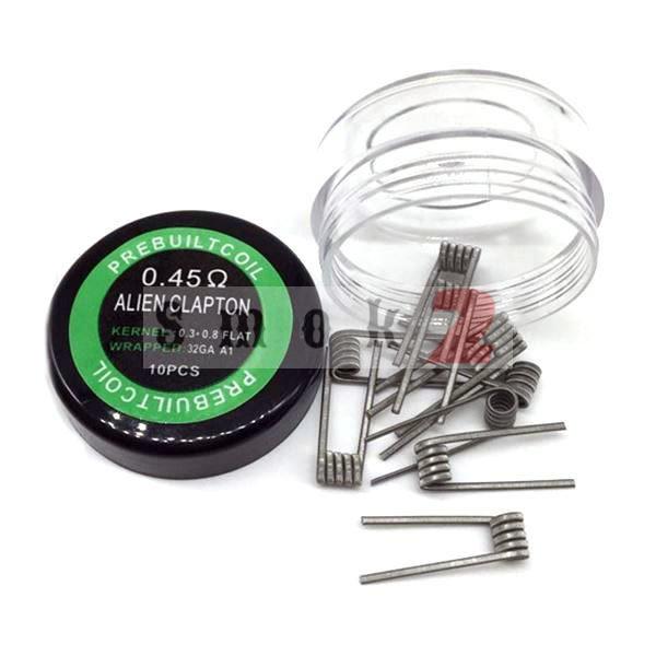 Alien Clapton 0.45 ohm Hazır Sarılı Tel