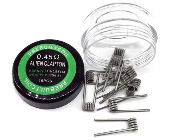 Alien Clapton 0.45 ohm Hazır Sarılı Tel