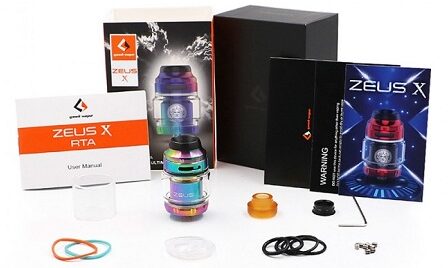 GeekVape Zeus X RTA Atomizer Paket İçeriği, Geek Vape Zeus X RTA Atomizer Paket İçeriği, GeekVape ZeusX RTA Atomizer Paket İçeriği