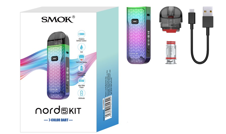 Smok Nord 5 Paket İçeriği, Smok Nord5 Paket İçeriği