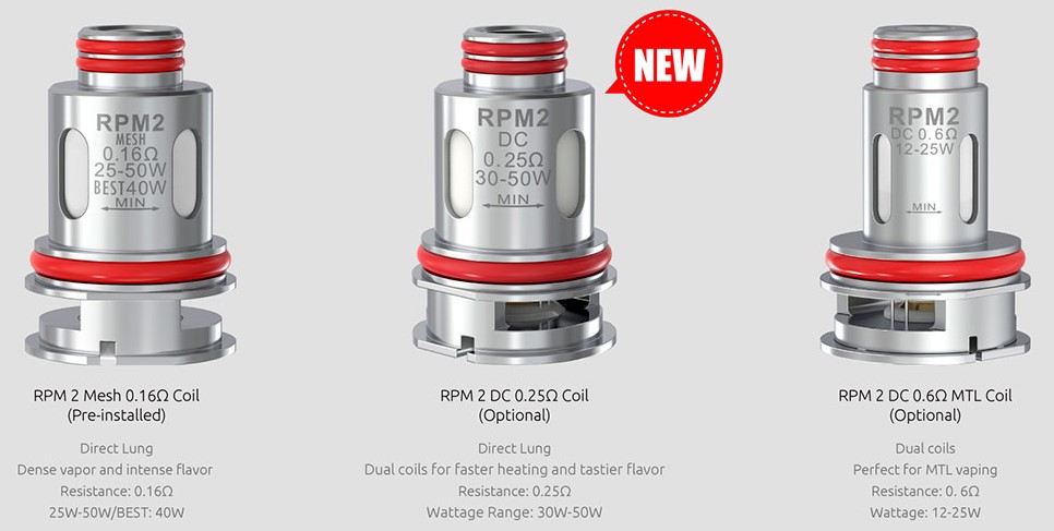 Smok Nord C Yedek Kartuş Uyumlu Coil Çeşitleri, Smok NordC Yedek Kartuş Uyumlu Coil Çeşitleri