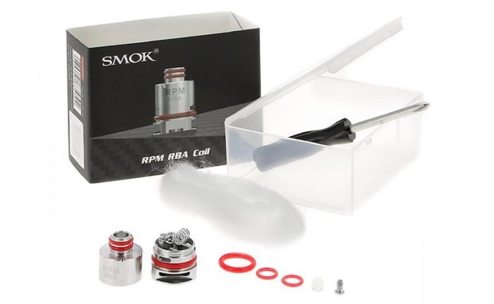 Smok RPM RBA Coil Kutu İçeriği