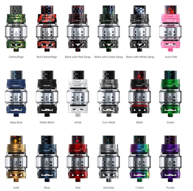 Smok TFV12 Prince Atomizer Renk Çeşitleri
