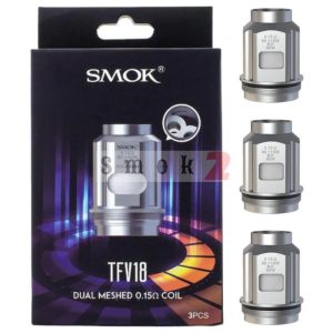 Smok Tfv18 Dual Meshed 0.15 ohm Coil, Smok Tfv 18 Meshed 0.15 ohm Coil