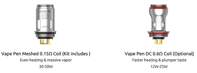 Smok Vape Pen V2 Coil Çeşitleri, Smok VapePen V2 Coil Çeşitleri, Smok Vape Pen V2 Meshed 0.15 ohm Coil, Smok Vape Pen V2 DC 0.6 ohm Coil, Smok Vape Pen V2 DC 0.6 Coil, Smok Vape Pen V2 Meshed 0.15 Coil