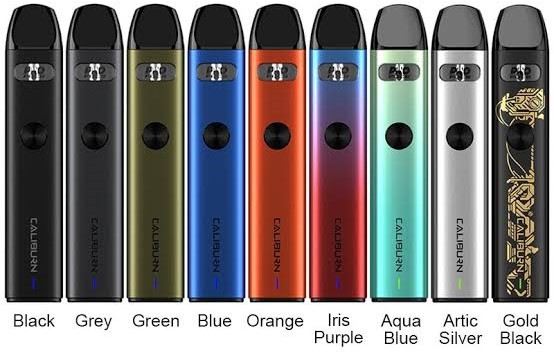 Uwell Caliburn A2 Pod Renk Seçenekleri, A2 Pod Renk Çeşitleri, Caliburn A2 Renk, A2 Black