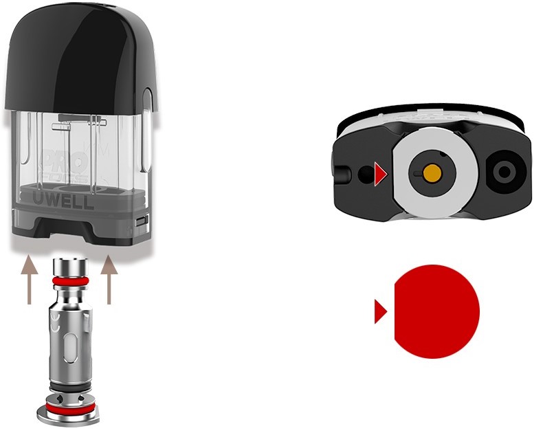Uwell Caliburn G2 Kartuş Uyumlu Coil Çeşitleri, Uwell Caliburn Gk2 Kartuş Uyumlu Coil Çeşitleri