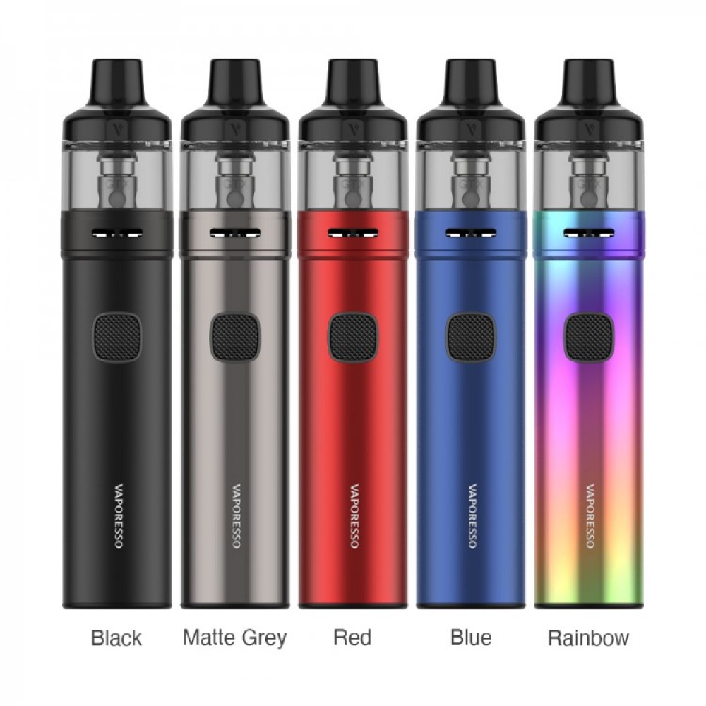 Vaporesso GTX Go 40 Pod Renk Seçenekleri, GTX GO 40 Renk Çeşitleri, GTX Go 40 Black