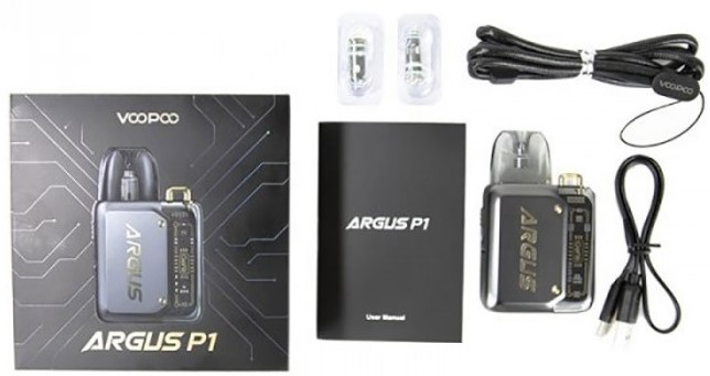 Voopoo Argus P1 Pod Kit Paket İçeriği, Voopoo ArgusP1 Pod Kit Paket İçeriği, Voopoo Arguz P1 Pod Kit Paket İçeriği
