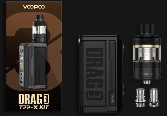Voopoo Drag 3 TPP X Kit Paket İçeriği, Voopoo Drag3 TPP X Kit Paket İçeriği, Voopoo Drag3 TPPX Kit Paket İçeriği, Voopoo Drag-3 TPP-X Kit Paket İçeriği