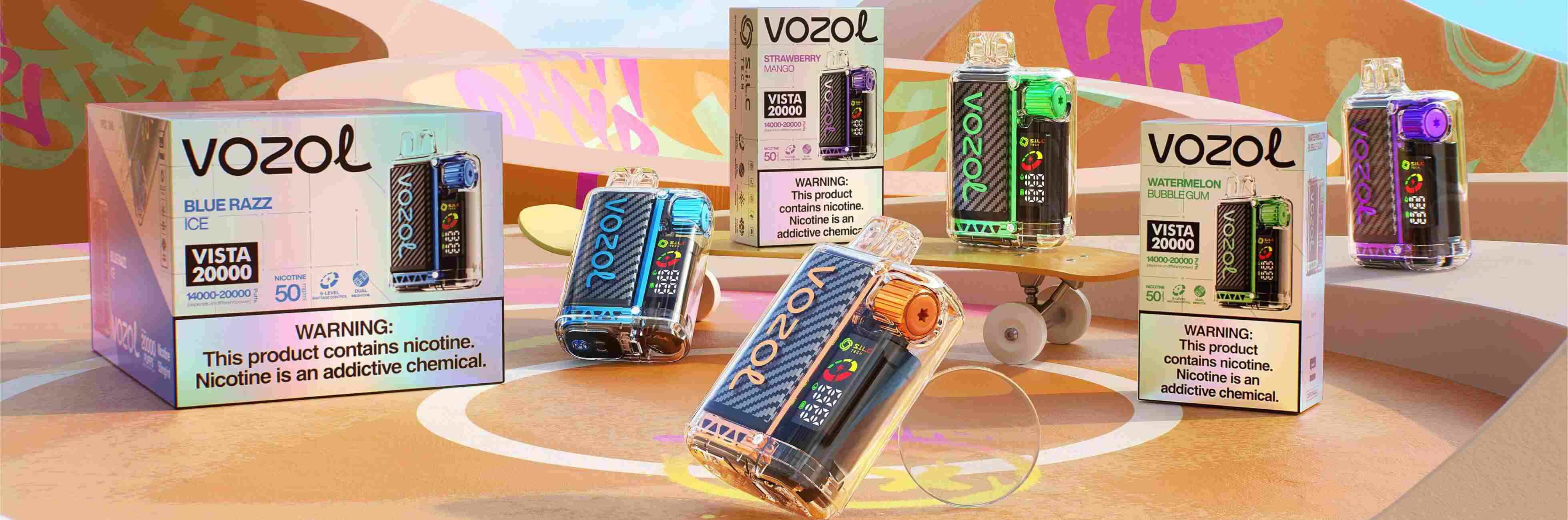 Vozol Vista 16000/20000 GRAPE ICE
