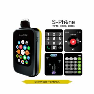 Saltica SPhone 30000 Strawberry Banana Disposable Vape Bar