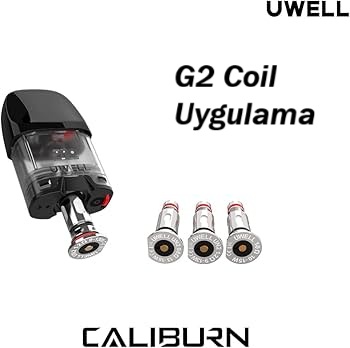 Uwell Caliburn G2 Yedek Coil Nasıl Takılır