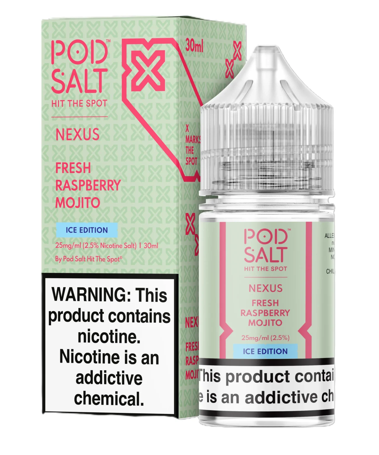 Pod Salt Fresh Rasperry Mojito Ice Likit