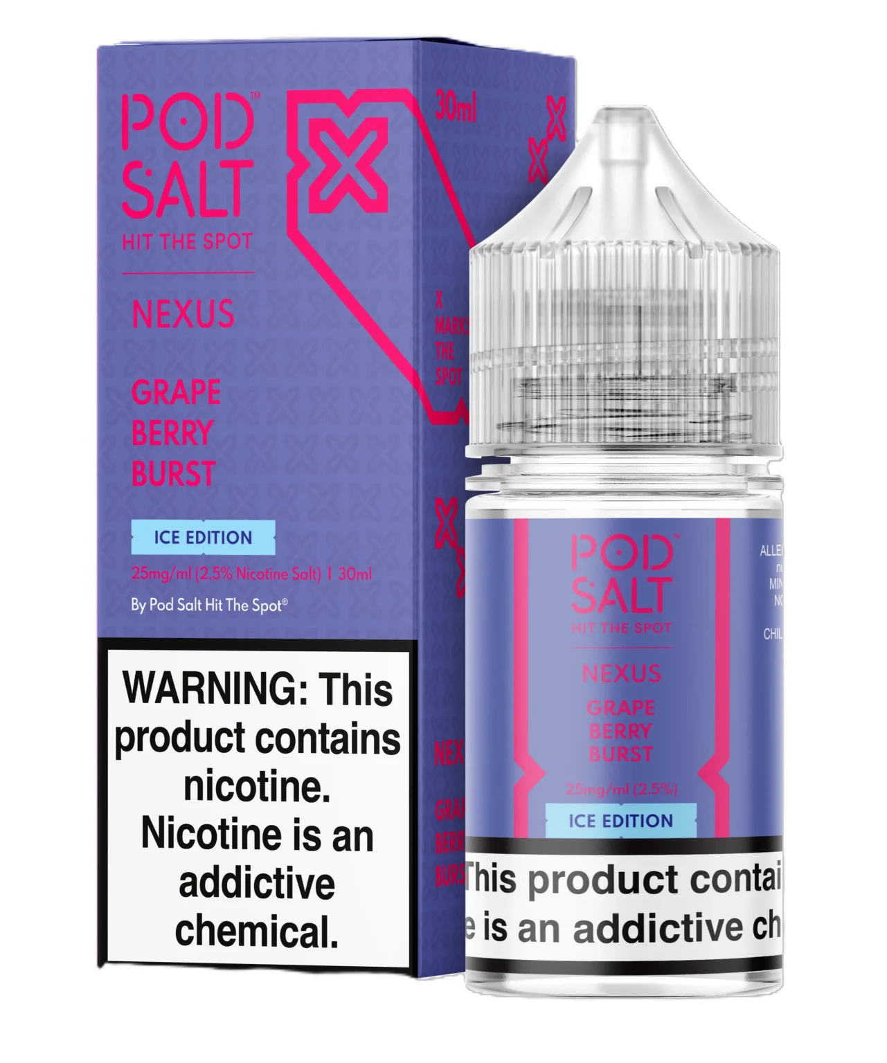 Pod Salt Grape Berry Burst Ice Likit