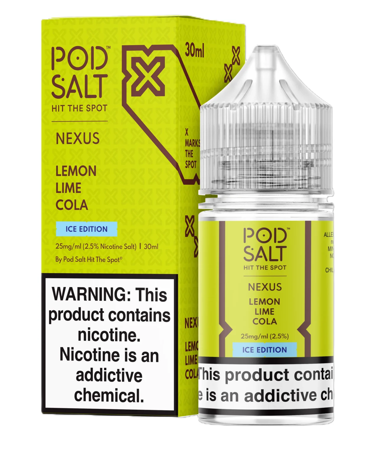 Pod Salt Lemon Lime Cola Ice Likit