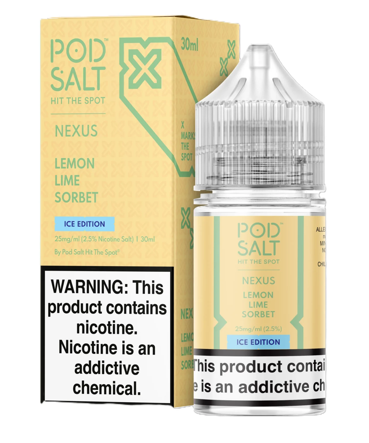 Pod Salt Lemon Lime Sorbet Ice Likit