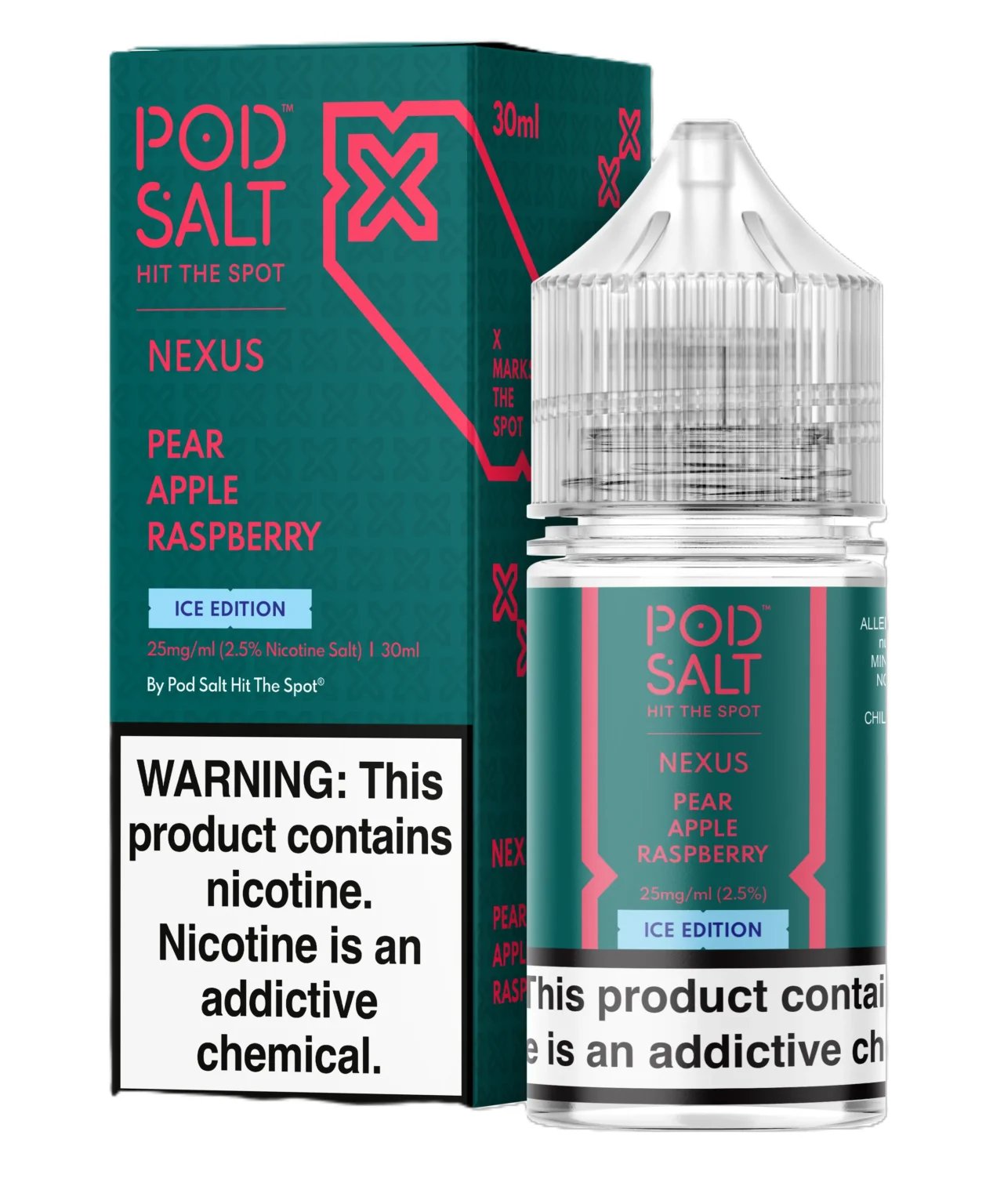 Pod Salt Pear Apple Raspberry Ice Likit