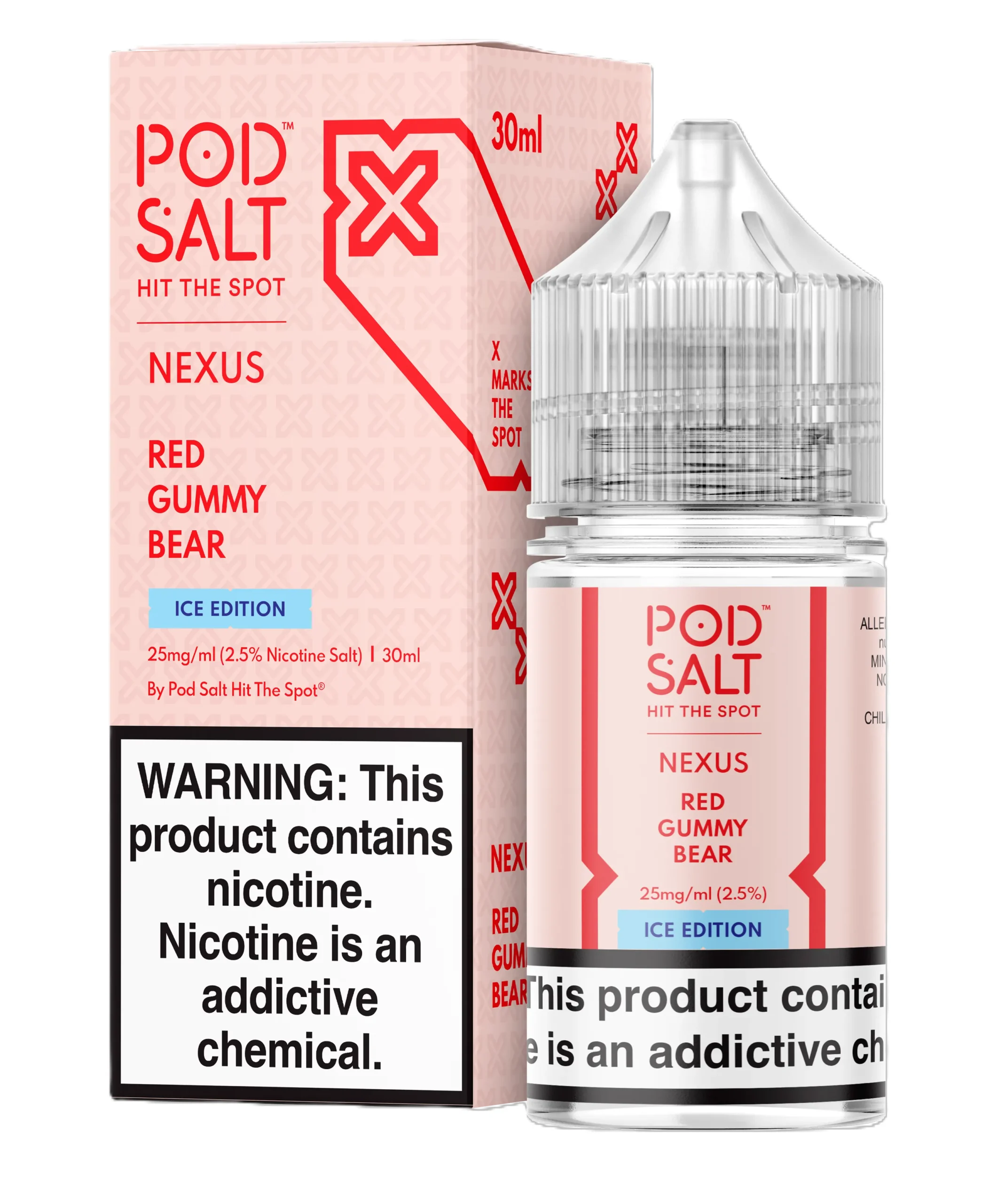 Pod Salt Red Gummy Bear Ice Likit