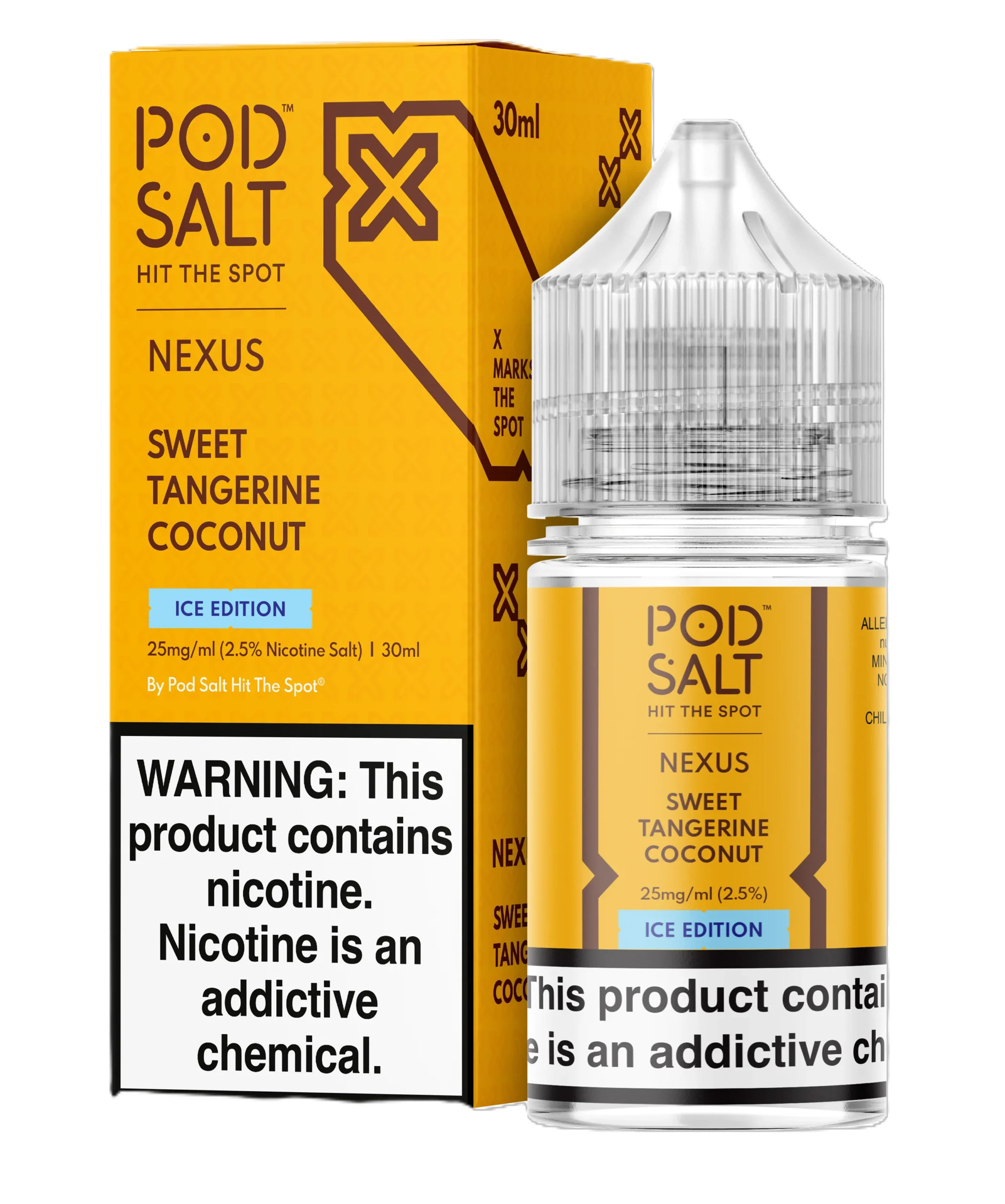 Pod Salt Sweet Tangerine Coconut Ice Likit