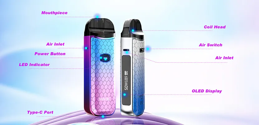 Smok Nord 50 Watt Parametreleri, Smok Nord50 Watt Parametreleri, Smok Nord 50 Watt Özellikleri, Smok Nord50 Watt Özellikleri