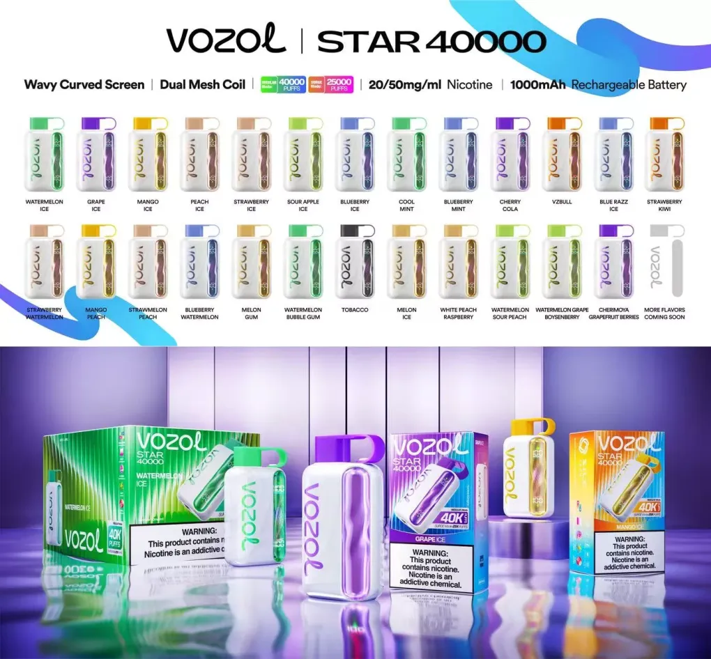 Vozol Star 40000 Grape Ice
