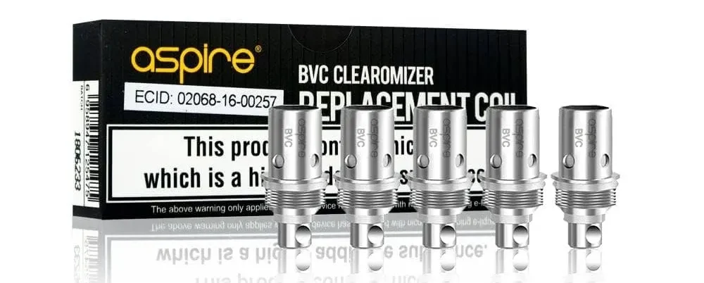 Aspire Bvc Clearomizer Coil Kutu İçeriği