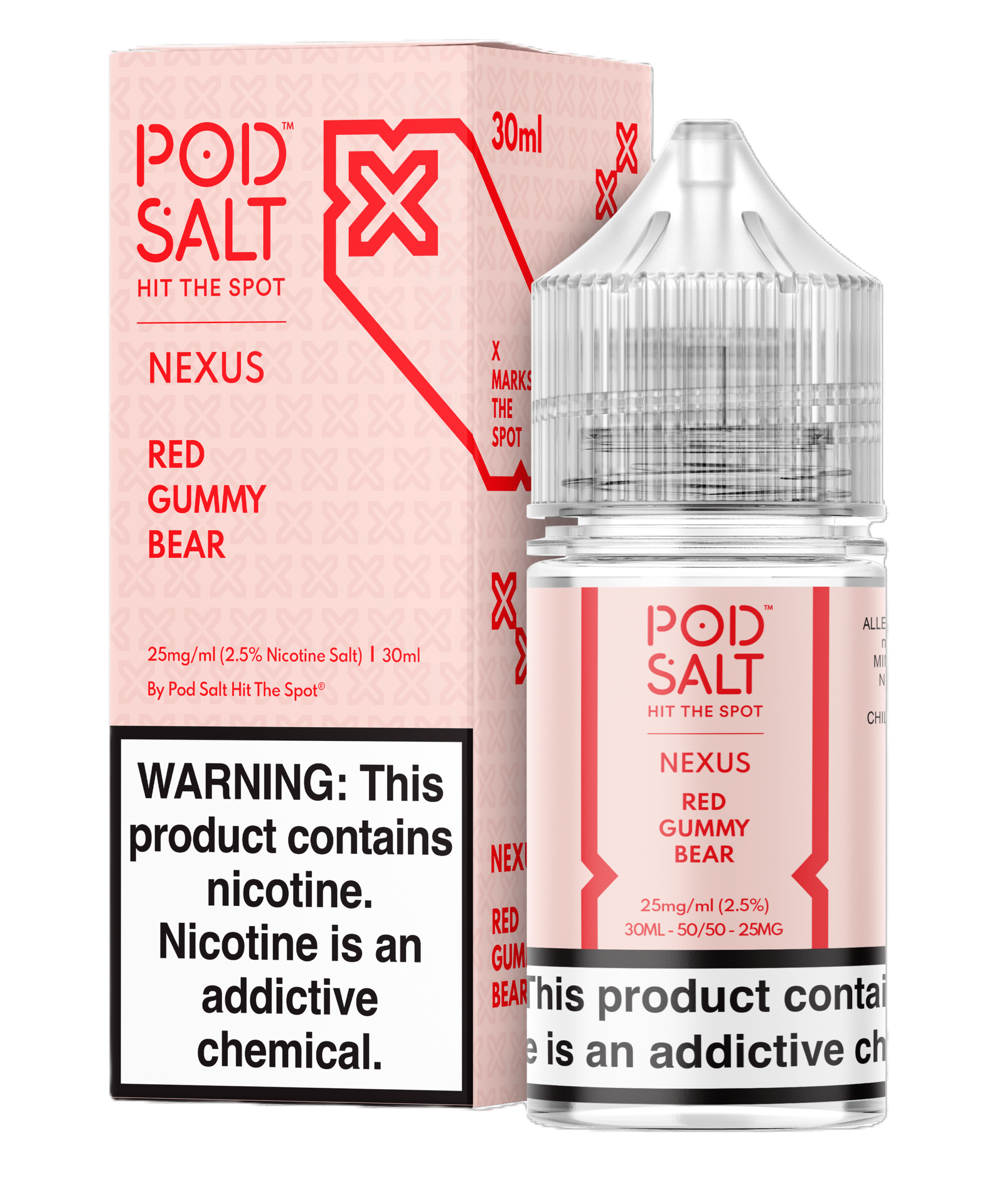 Pod Salt Red Gummy Bear