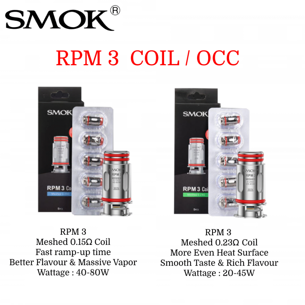 Smok RPM 3 Coil Nedir