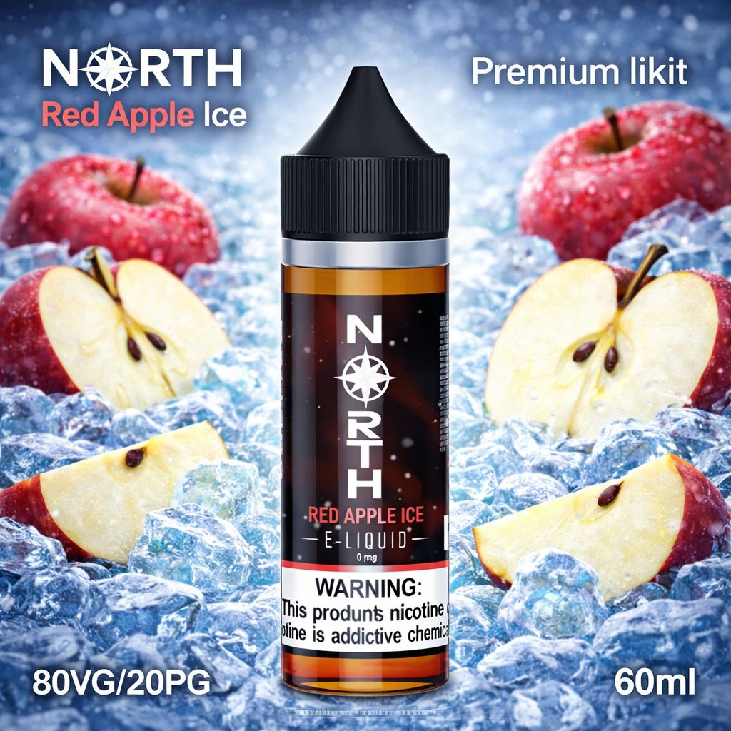 North Red Apple Ice Likit 60 ml