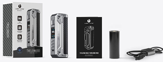 Lost Vape Thelema Solo Mod Kutu İçeriği