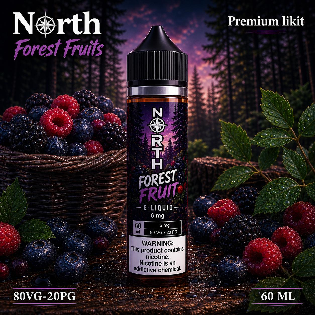North Forest Fruits Likit 60 ml