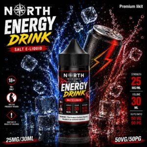 North Energy Drink Salt Likit