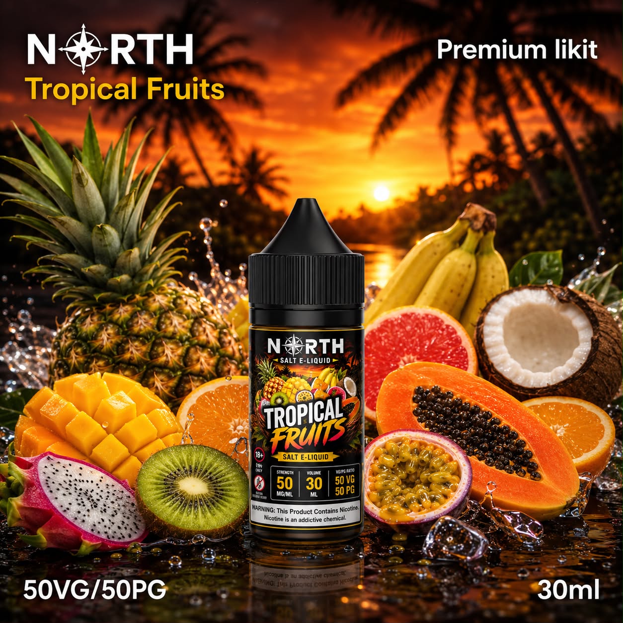 North Tropical Fruits Salt Likit