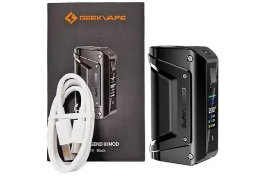 Geekvape Aegis Legend 3 Mod 200 W Kutu İçeriği, Geekvape Aegis Legend3 Mod 200 W