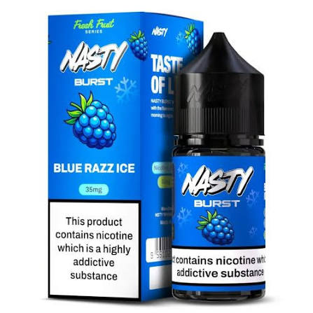 Nasty Brust Blue Razz Ice Salt Likit