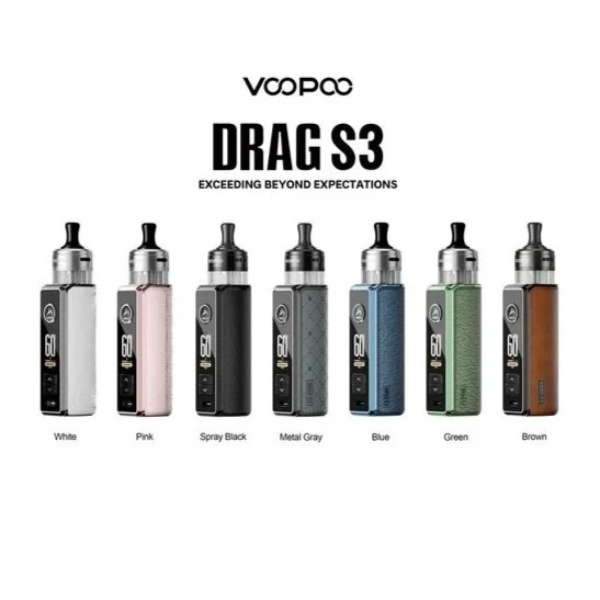 Voopoo Drag S3 Mtl Renk Çeşitleri