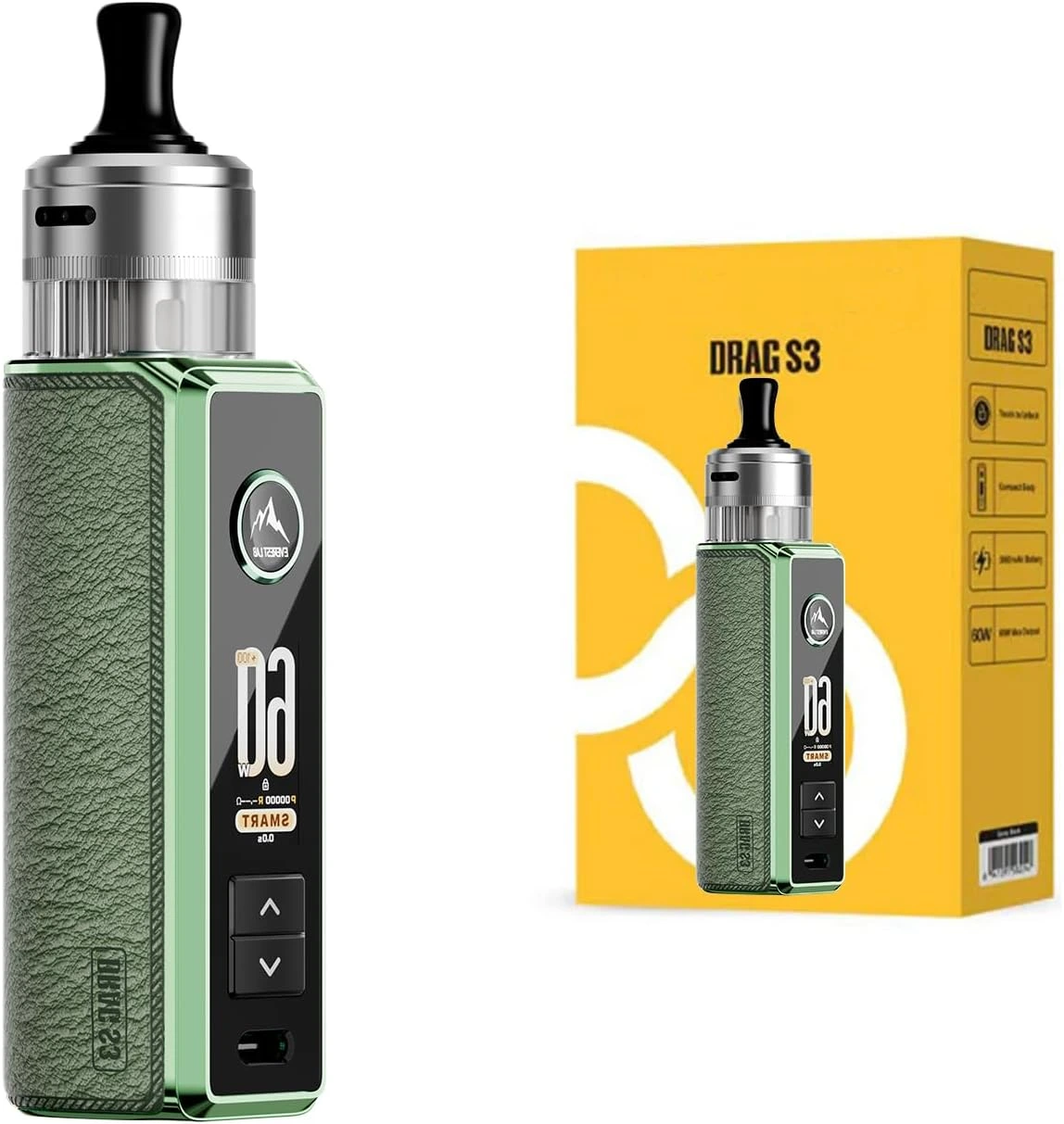 Voopoo Drag S3 Pod Mtl Green