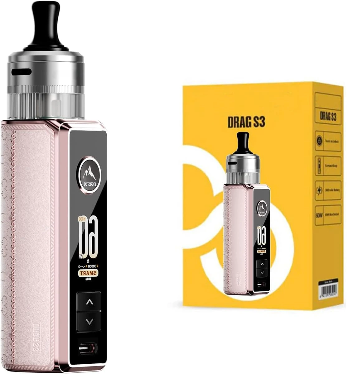 Voopoo Drag S3 Pod Mtl Pink